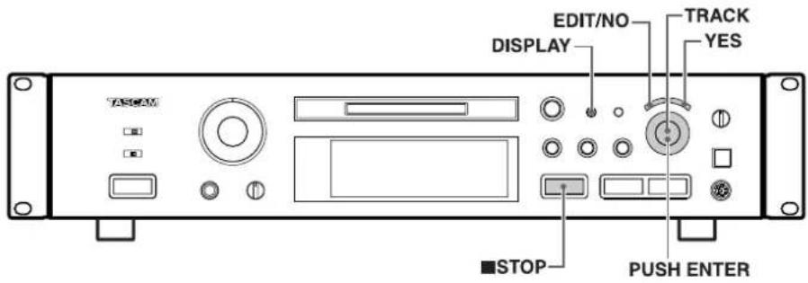 TASCAM MD350 - Auf dieser Seite verwendete Tasten - 1