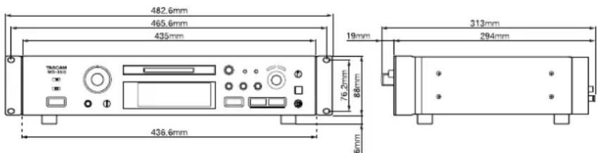 TASCAM MD350 - -Règle 3 - 2
