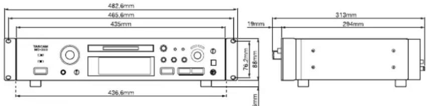 TASCAM MD350 - U-TOC - 2