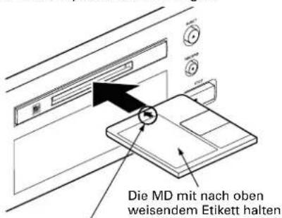 TASCAM MD350 - Bespielen einer MD - 1