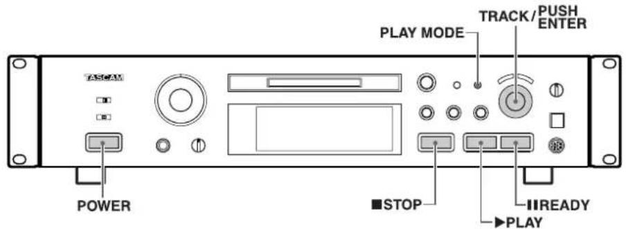 TASCAM MD350 - Spurenwiedergabe mit automatischer Abstandseinfigung (Auto Space) - 2