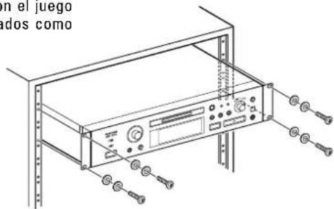 TASCAM MD350 - Instalacion en el estante - 1
