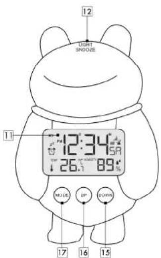 AURIOL IAN 334250 - Set up the alarm clock safely - 4