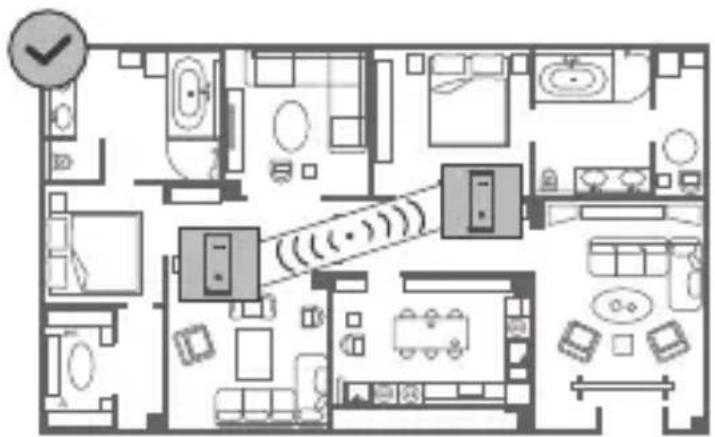 HUAWEI WiFi Mesh 7 - Step 4: Connect the other router(s) to the power supply - 1