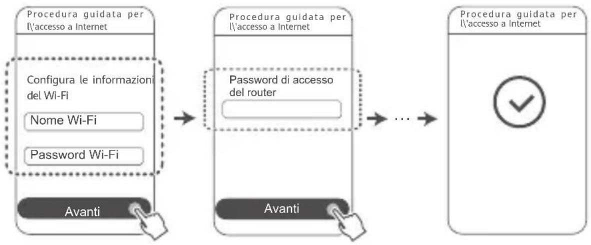 HUAWEI WiFi Mesh 7 - Metodo 1: configurare il router utilizzando l'app - 6