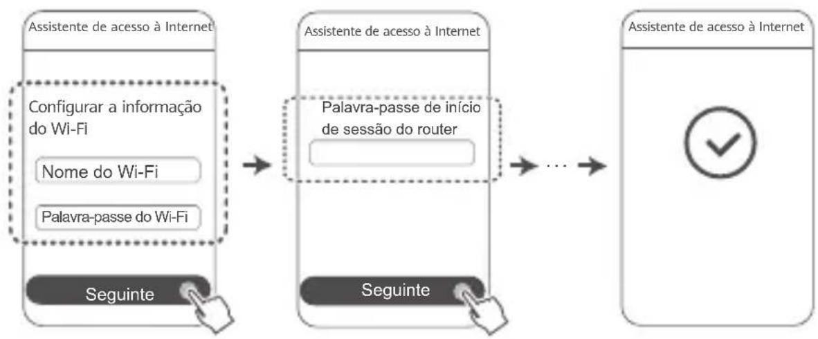 HUAWEI WiFi Mesh 7 - Método 1: Configurar o router na aplicação - 6