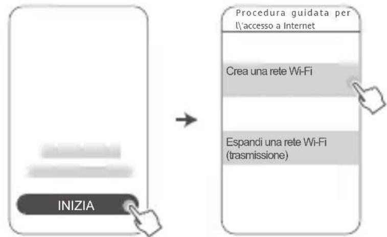 HUAWEI WiFi Mesh 3 - Metodo 1: configurare il router utilizzando l'app - 3