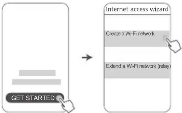 HUAWEI WiFi Mesh 3 - Method 1: Configure the router on the app - 3