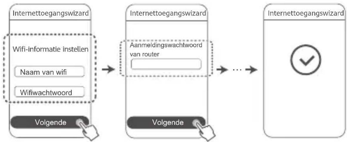 HUAWEI WiFi Mesh 3 - Methode 1: De router in de app configureren - 5