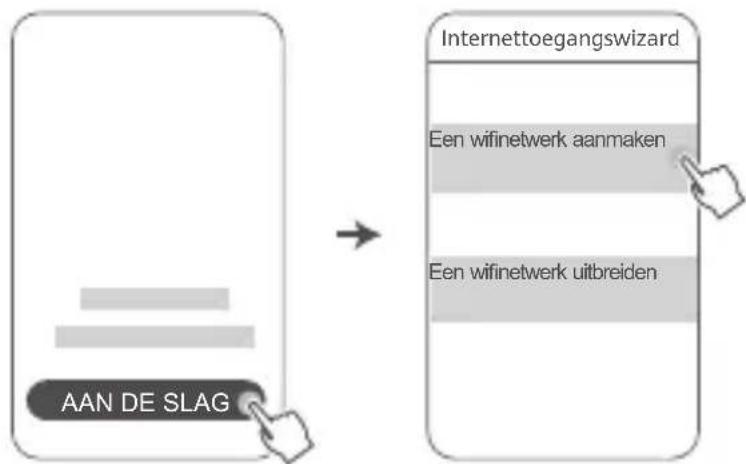 HUAWEI WiFi Mesh 3 - Methode 1: De router in de app configureren - 3