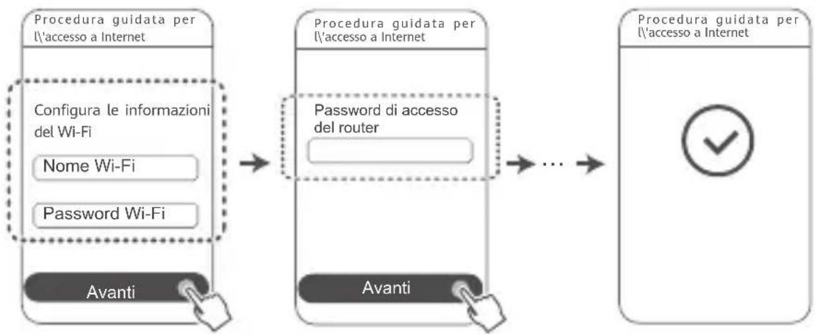 HUAWEI WiFi Mesh 3 - Metodo 1: configurare il router utilizzando l'app - 5
