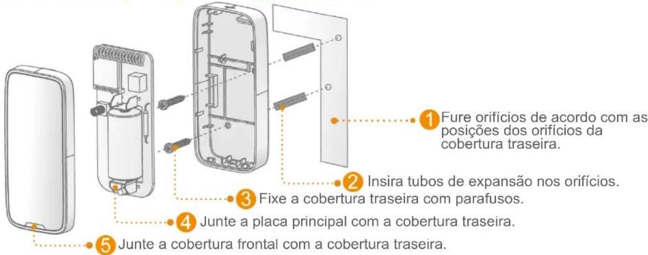 IMOU Door Contact - Instalar a caixa principal da seguinte forma: - 1