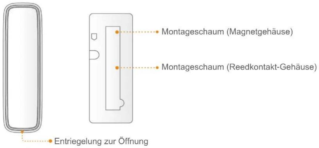 IMOU Door Contact - Magnetgehäuse und Montageschaum - 1