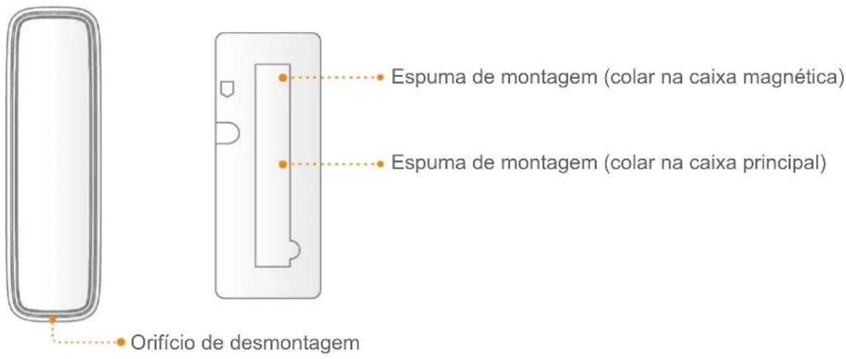IMOU Door Contact - Caixa magnética e Espuma de montagem - 1
