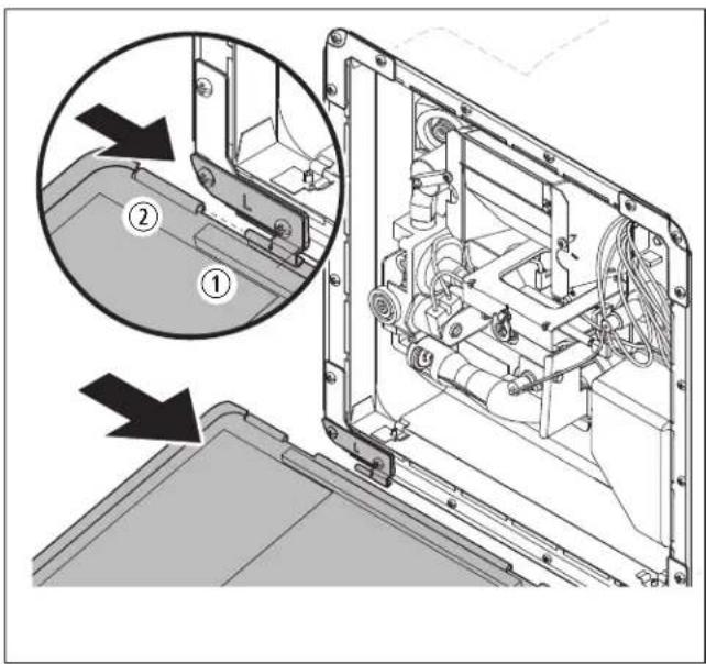 DOMETIC WH6GEA - Installation de la trappe d'accès - 1