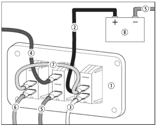 DOMETIC WH6GEA - Configuring a Dual Control Switch - 1