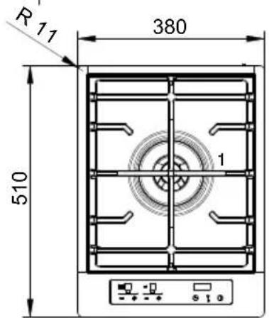 BAUMATIC BHG400SS - Posizionamento (Fig. 4) - 8