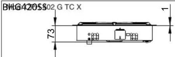 BAUMATIC BHG400SS - Posicionamento (Fig. 4) - 3