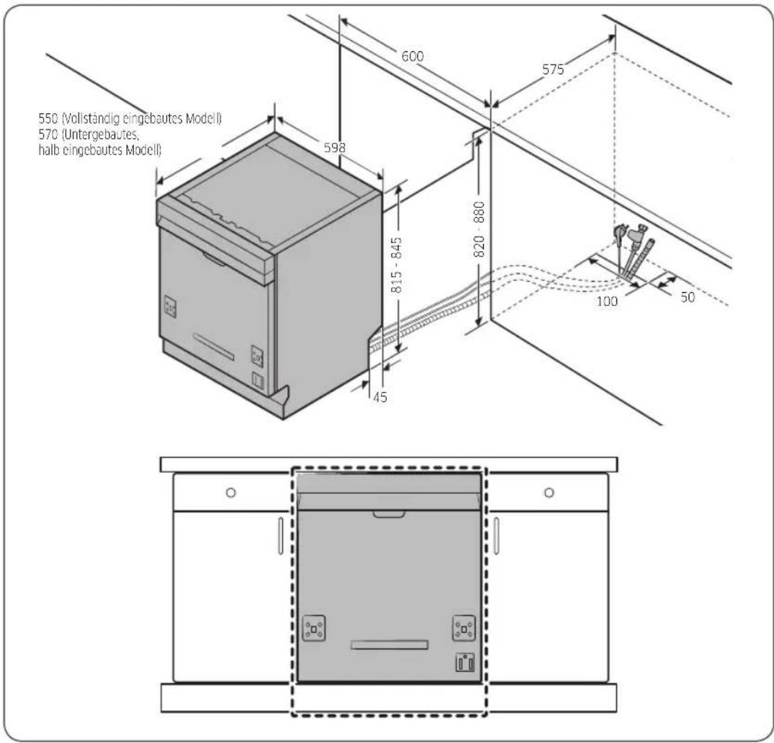 SAMSUNG DW60A6092BB - HINWEIS - 1
