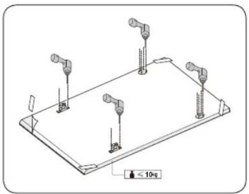 SAMSUNG DW60A6092BB - Modèles FBI (FBI Sliding, DW60A60\*\*IB) (coulissants complètement encastrables) - 2