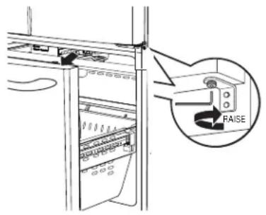GE Profile PFE28PBLTS - LEVEL THE REFRIGERATOR DOORS - 2