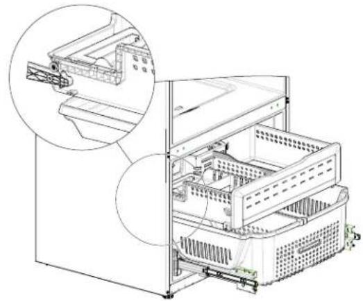 GE Profile PFE28PBLTS - ON MODELS EQUIPPED WITH ICE MAKER - 1