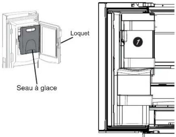 GE GYE22HSKSS - Bac à glace de porte\* - 1
