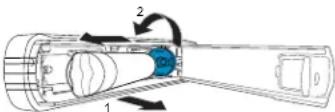 GE GFE26GSKSS - como guitar el cartucho del filtro/tapón de bypass - 1