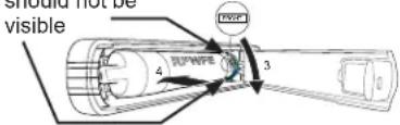 GE GFE26GSKSS - Installing the Filter Cartridge/Bypass Plug - 1