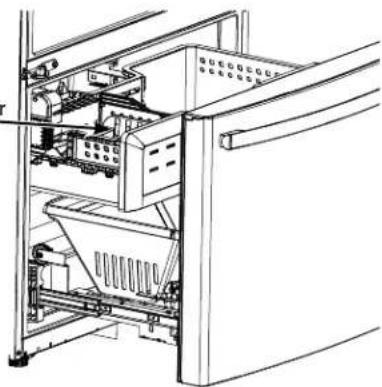 GE GFE26GSKSS - Machine à gaçons (Offerte avec les modèles sans distributeur, aussi offerte en ensemble prét-à-porter IM avec certains modèles) - 1