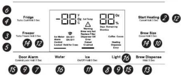 GE GFE26GSKSS - Changing Temp. for Control Style D - 1