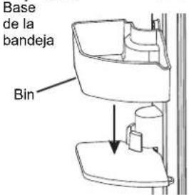 GE GFE26GSKSS - Para colocar la bandeja giratoria en la puerta: - 2