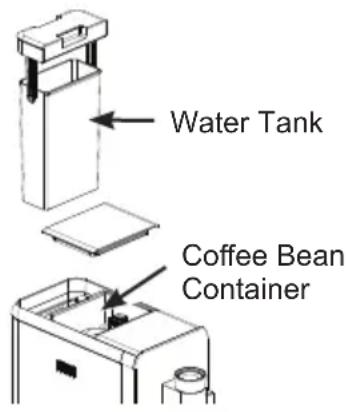 GE Profile P7CEBBS6RBB - Water Tank - 1