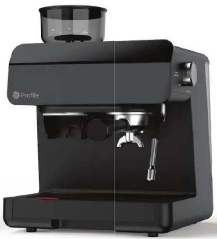 GE Profile P7CESAS6RBB - ESPRESSO MACHINE + FROOTHER - 2