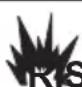 GE Profile P7CESAS6RBB - WARNING - 1