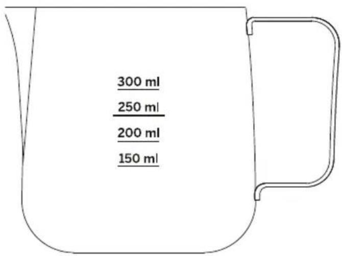 300 ml 250 ml 200 ml 150 ml