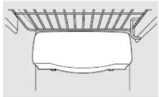 GE GSS25LSQSS - Compartment réfrigérateur-lampe inférieure - 1