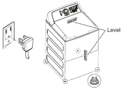 GE Profile PTW600BPRDG - CONNECT POWER AND INSTALL - 1