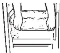 GE ZCGS150LSS - Pour installer un nouveau sac : - 1