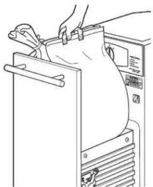 GE ZCGS150LSS - Removing a FullTrash Bag - 3