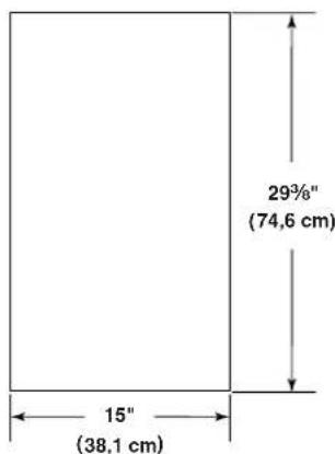 GE ZCGP150PII - Dimensions - 1