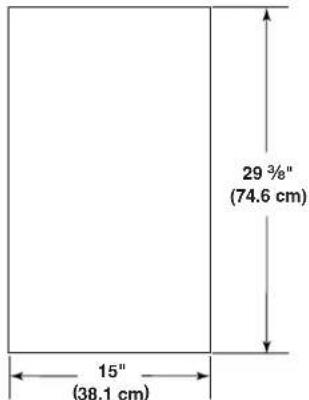GE ZCGP150PII - Dimensions - 1