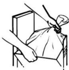 GE ZCGP150PII - Removing a Filled Bag - 3