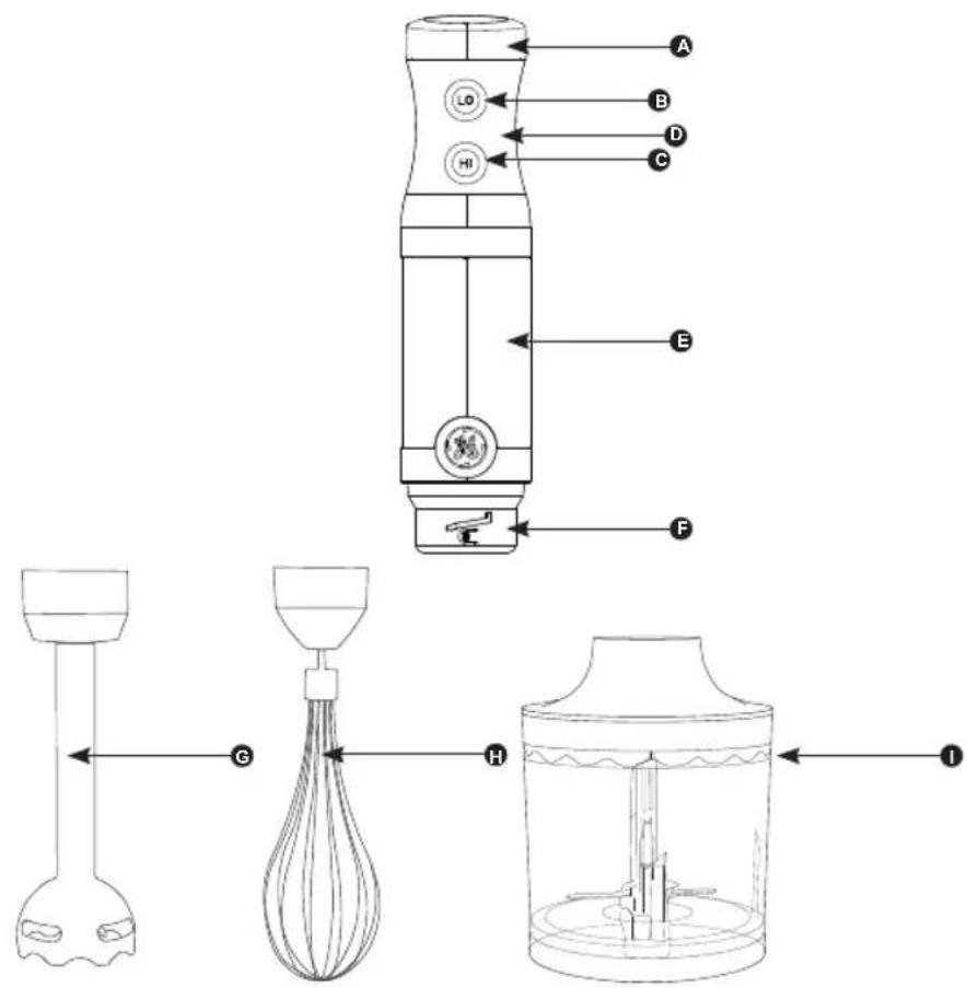 GE G8H1AASSPSS - Pièces - 1
