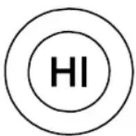 GE G8H1AASSPSS - High and Low Buttons - 1