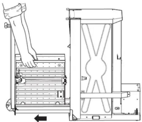 GE Profile GCG1580LSS - UNPACKING THE COMPACTOR - 2