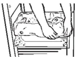 GE Profile GCG1700PII - Removing a Full Trash Bag - 3