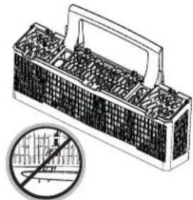 GE GDP615HYNFS - Silverware Basket - 2