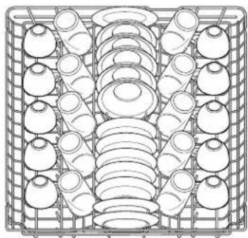 GE GLD6300LWW - Loading place settings... - 1