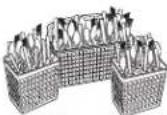 GE GLD6300LWW - Panier simple (sur certains modèles) - 3